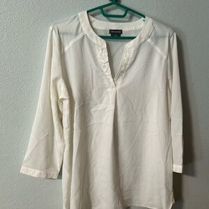 Van Heusen off white blouse